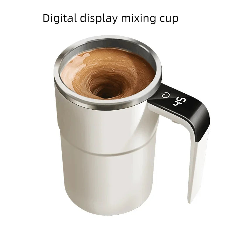 Self Stirring Coffee Mug with Temperature Display